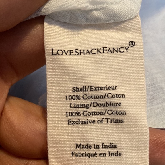 LoveShackFancy Ruffle Mini Skirt - Picture 7 of 8